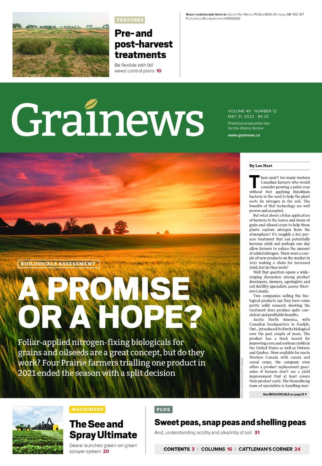 A Promise or a Hope? Grainews